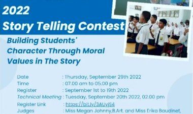 Story Telling Contest in SMAN 3 Banjar