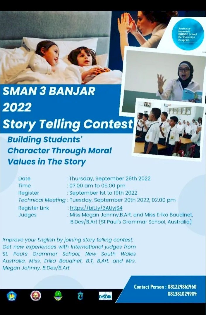 Story Telling Contest in SMAN 3 Banjar