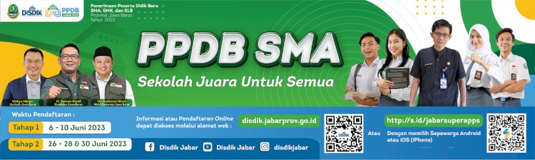 PENGUMUMAN HASIL PPDB SMAN 3 BANJAR TAHAP 1