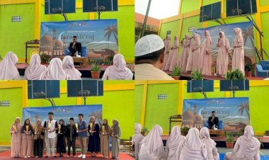 SMA NEGERI 3 BANJAR MIELING DINTEN ISRA MI'RAJ TAHUN 1445 H