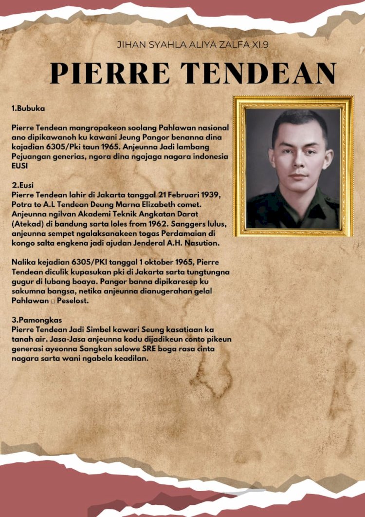 biografi Pierre Tendean