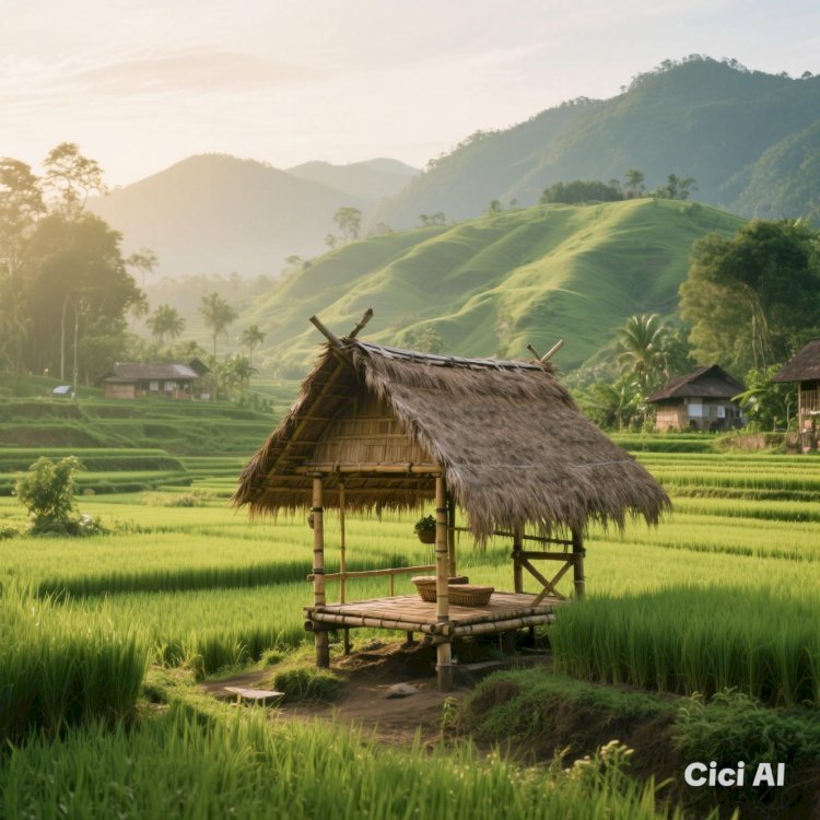 Saung Sunda: Carita di Balik Awian jeung Daun Kalapa