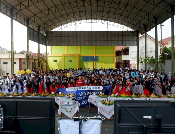 Gebyar Hari Ulang Tahun SMA Negeri 3 Banjar Berlangsung Meriah